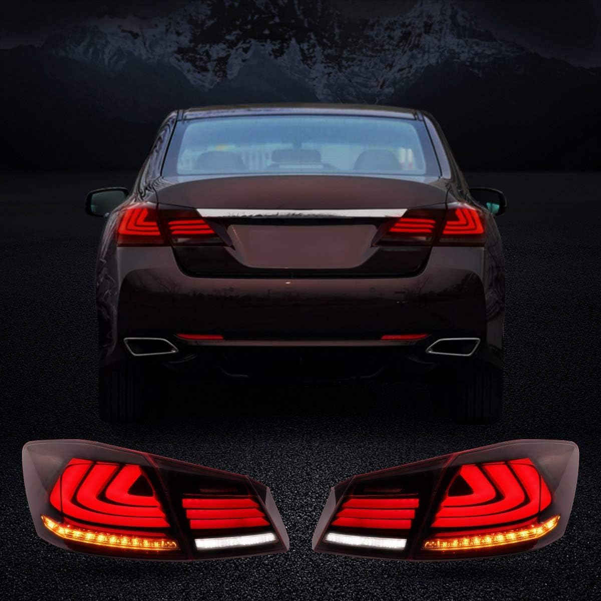 VLAND CR5 6テールランプ　アコードハイブリッド Amazon | VLAND ホンダ アコード 9代目 CR5/6型 テールランプ